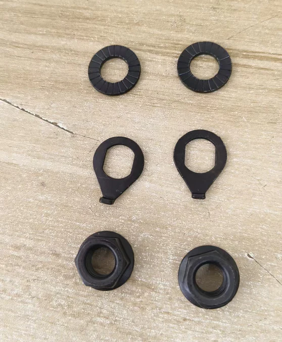 Ridstar Front wheel nut kit