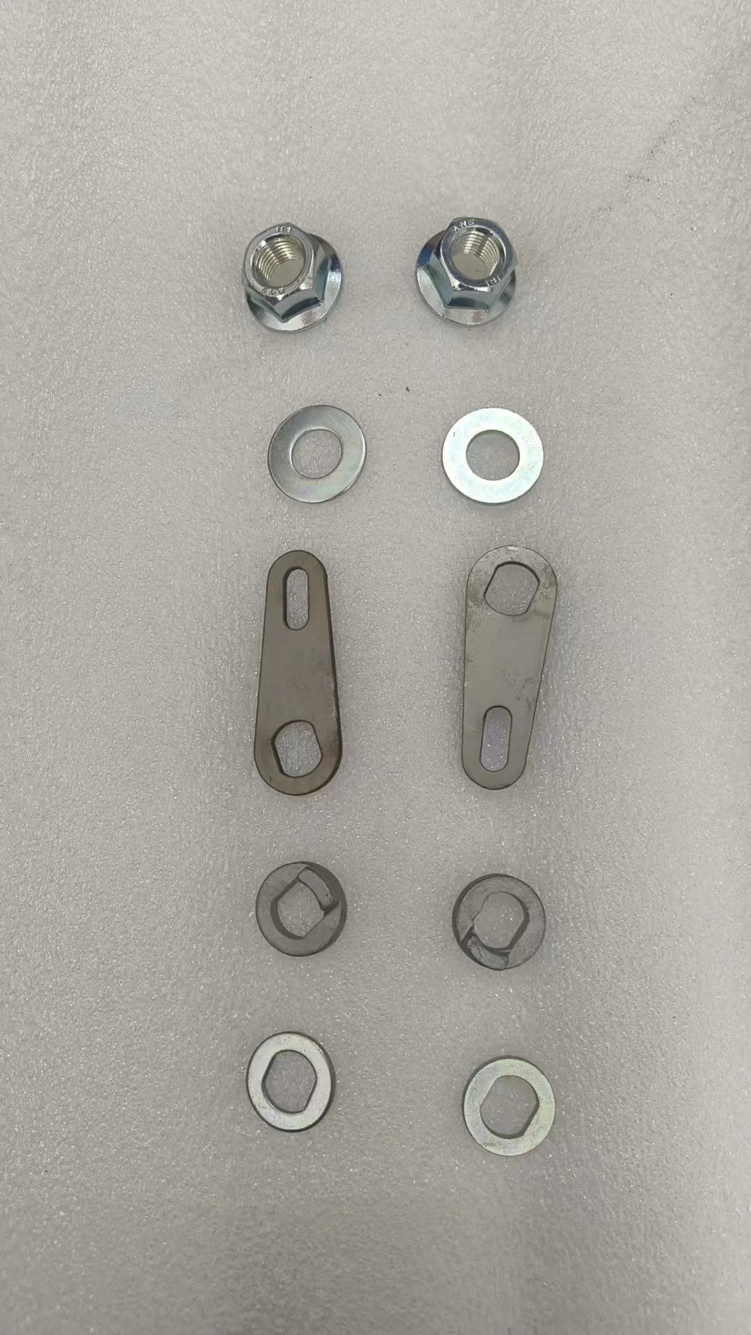Ridstar Rear wheel screw, nut, washer set