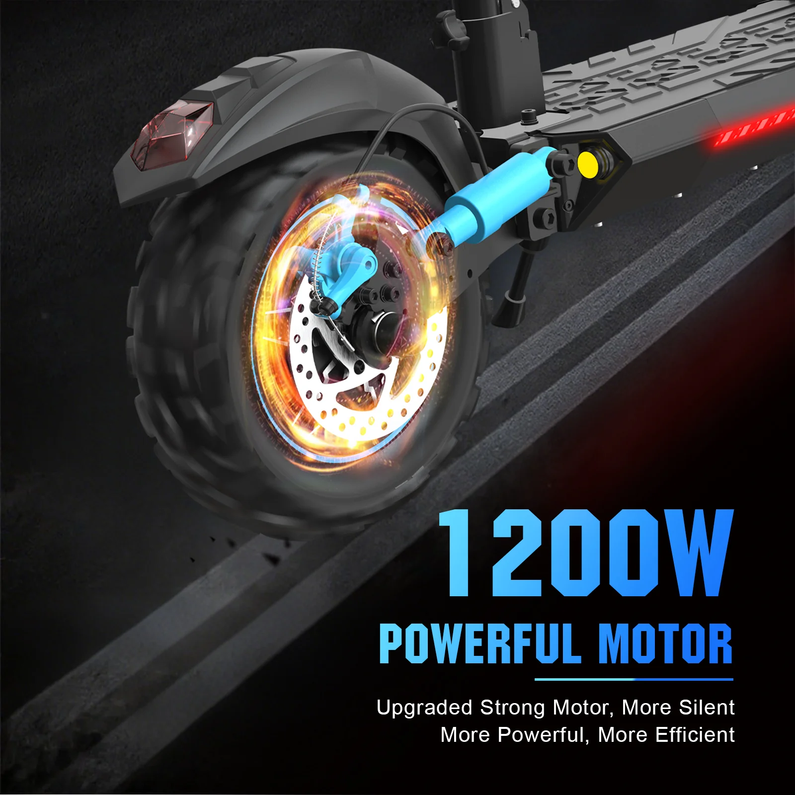 LIT-S6PRO 1200W  Adult electric scooter - Image 4