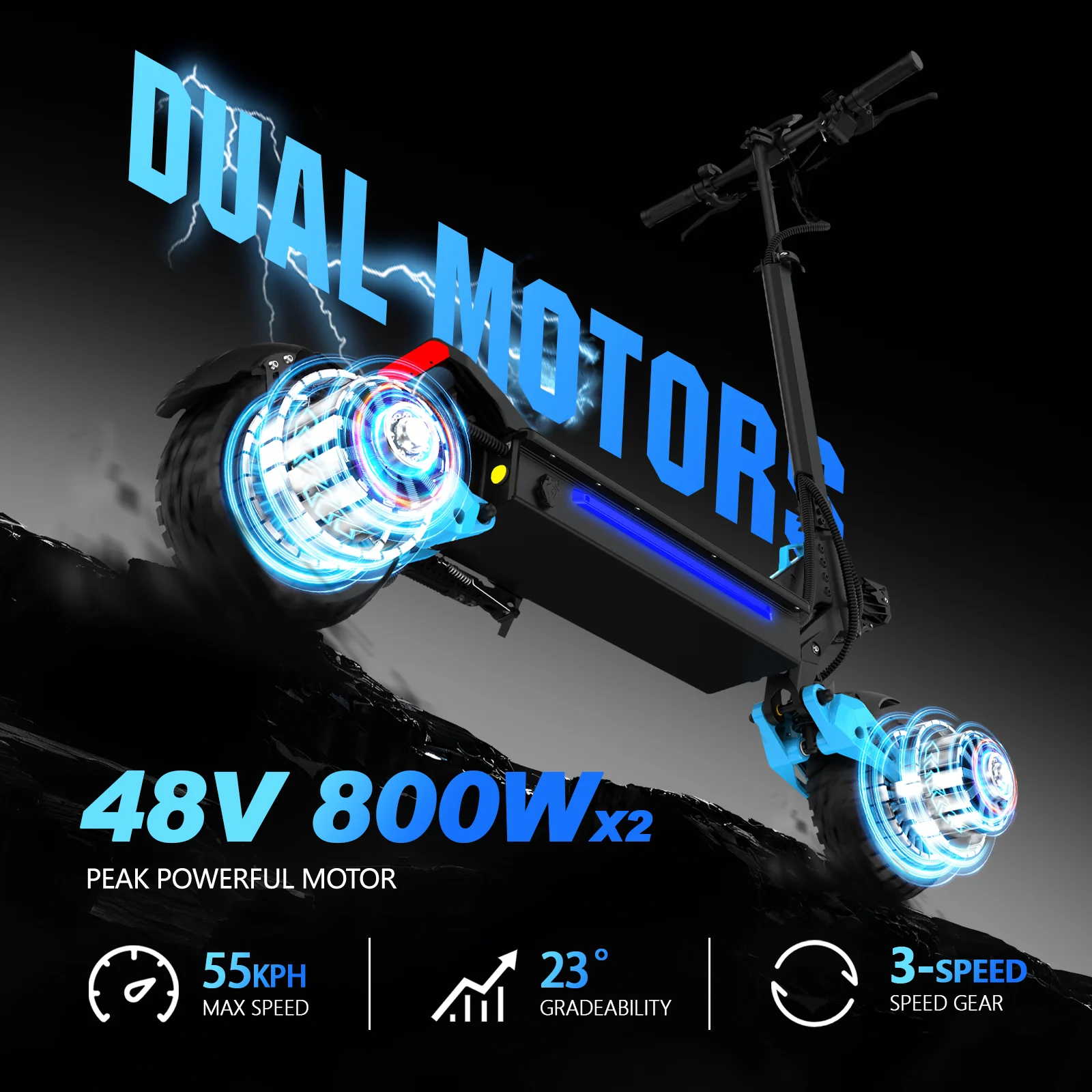 LIT-Z1PRO 800W  Adult electric scooter - Image 4