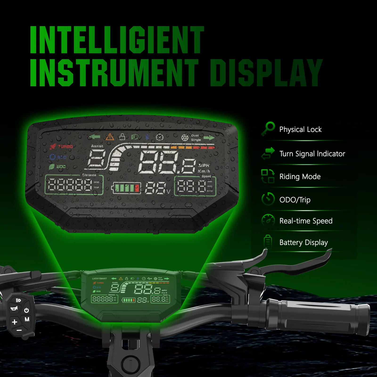 LIT-Z6 1500W  Adult electric scooter - Image 5