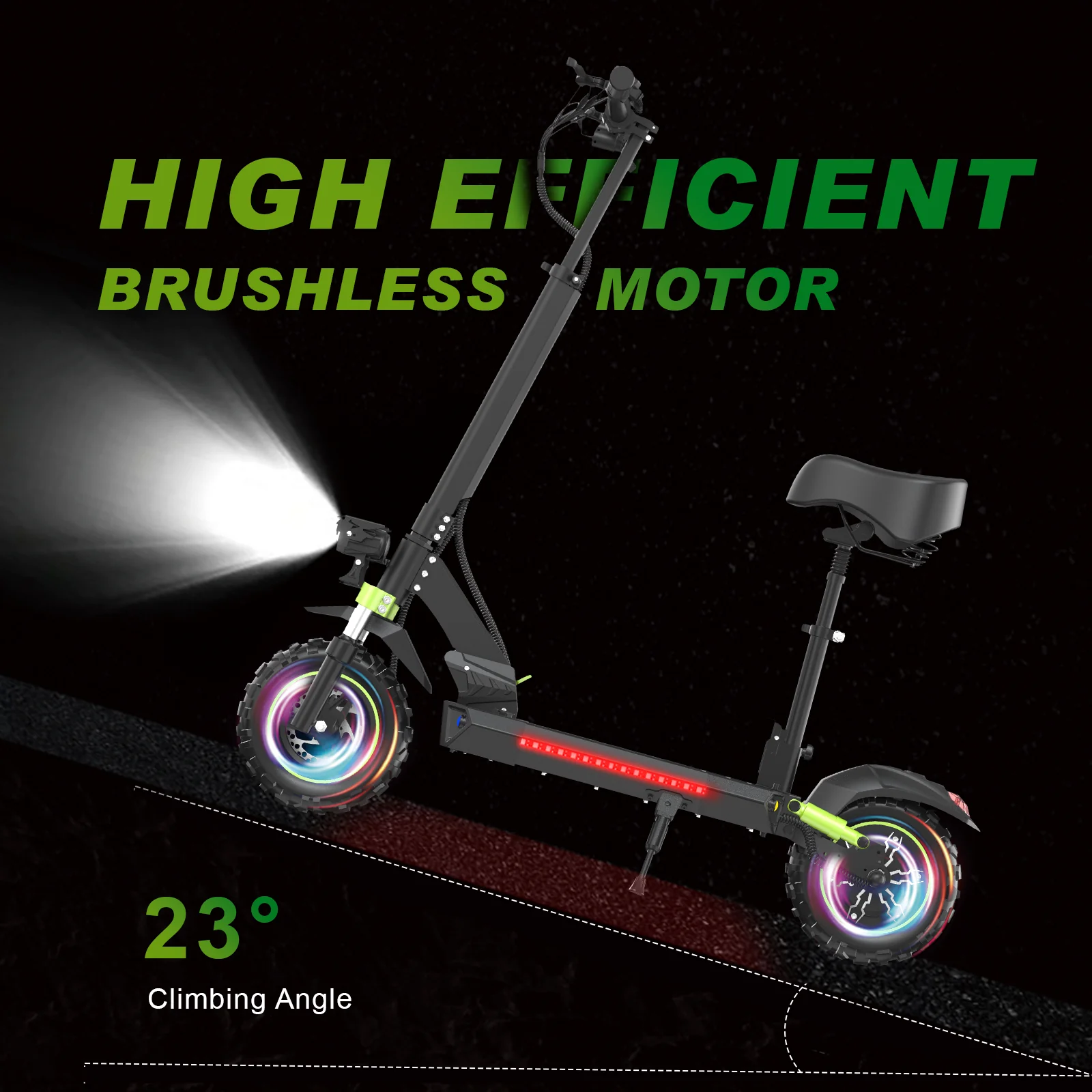 LIT-S6 1200W  Adult electric scooter - Image 6