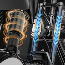 Ridstar® Q20Luxe Lite 1000W Fat Tire Ebike - Image 5