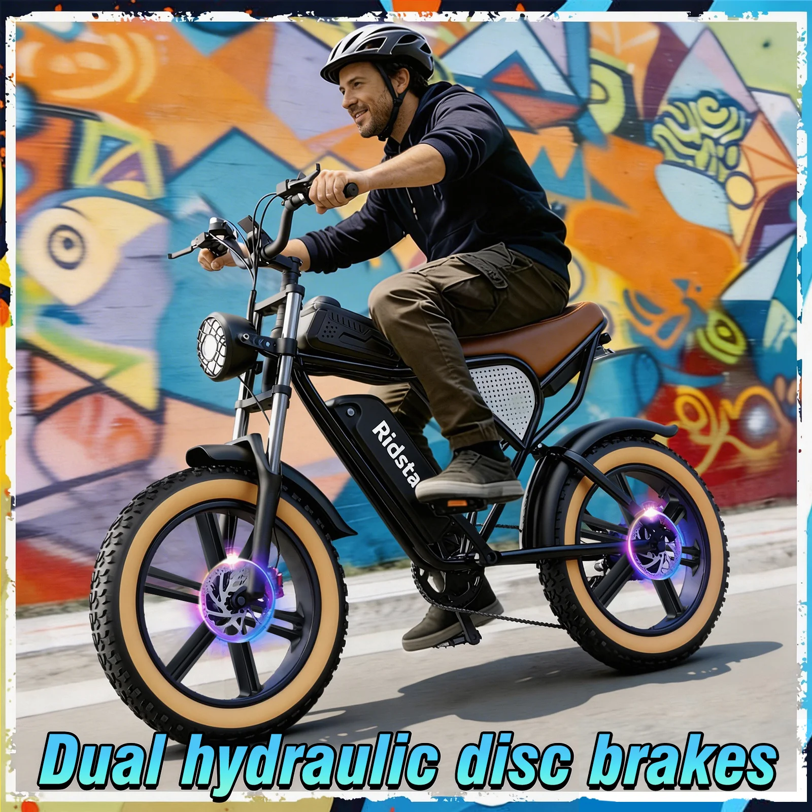 Ridstar® Q30Luxe 2000W Fat Tire Ebike - Image 3